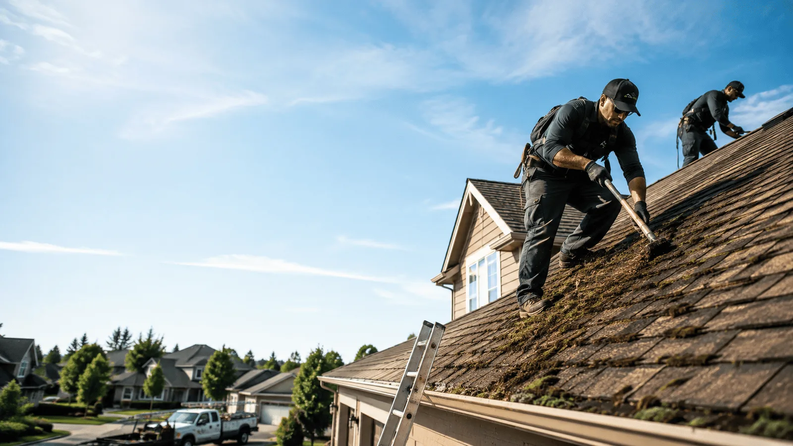 Roof Moss Removal in Plevna, KS near me